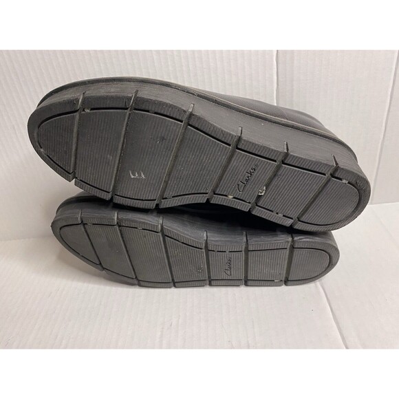 Clarks Collection Airabell Sky Slip On Loafers Women's Size 7 W Black Leather - Picture 6 of 6